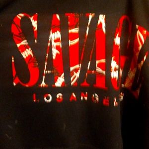 Black XL savage Love Angeles sweater